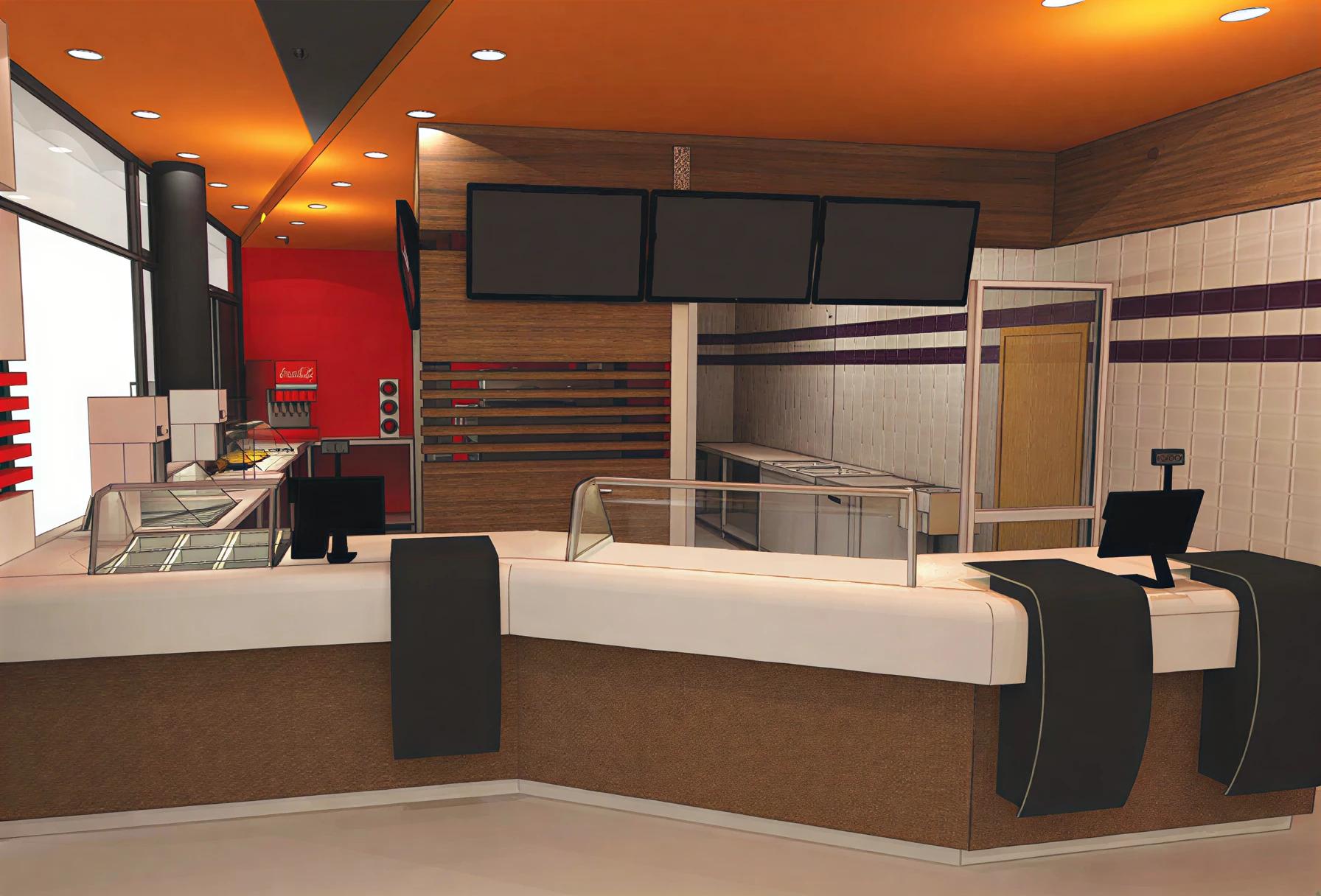 Interijer lokala – Beograd